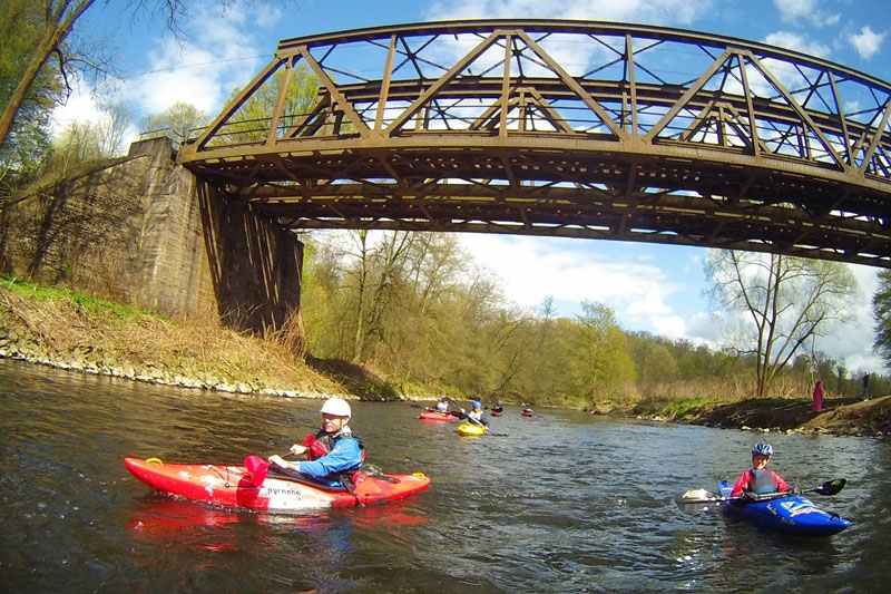 Kajakspaß auf der Wupper