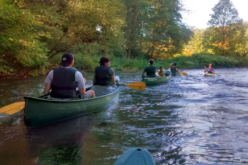 Kanutour auf der Wupper